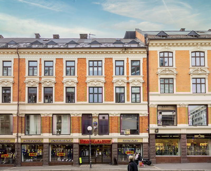 Storgata 28 - Inngang Lybeckgata