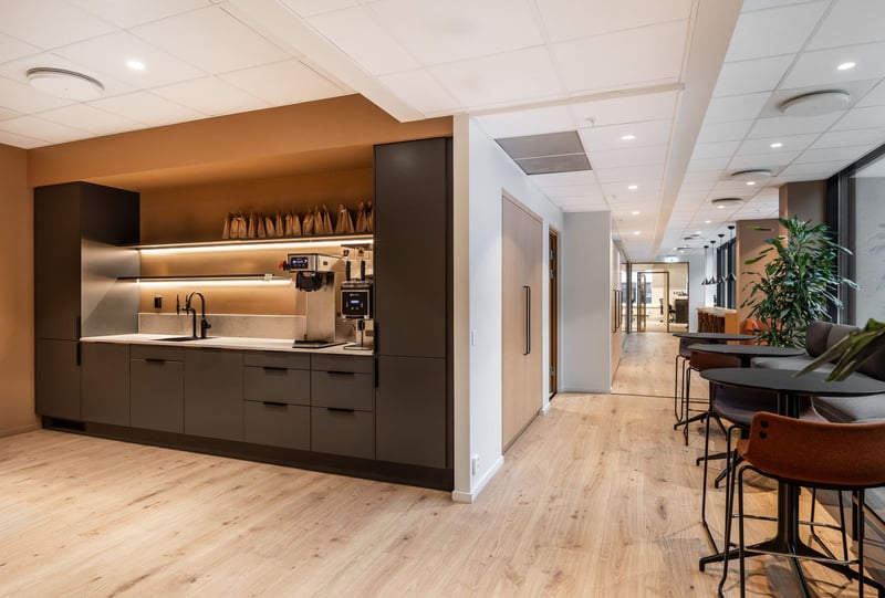 Lokalene ble pusset opp for få år siden og holder høy standard