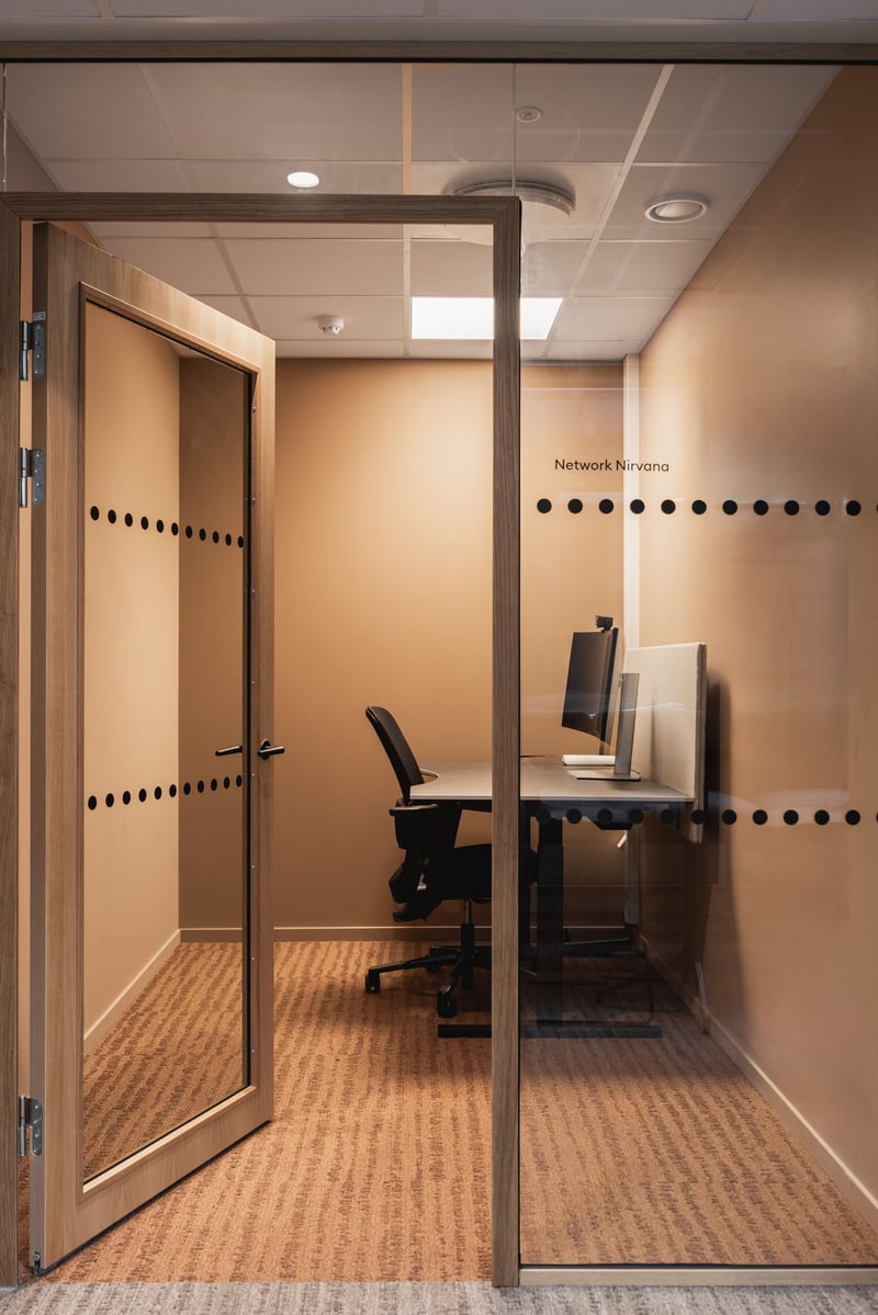 Gode støttefunksjoner og åpent landskap for opp til 50 personer